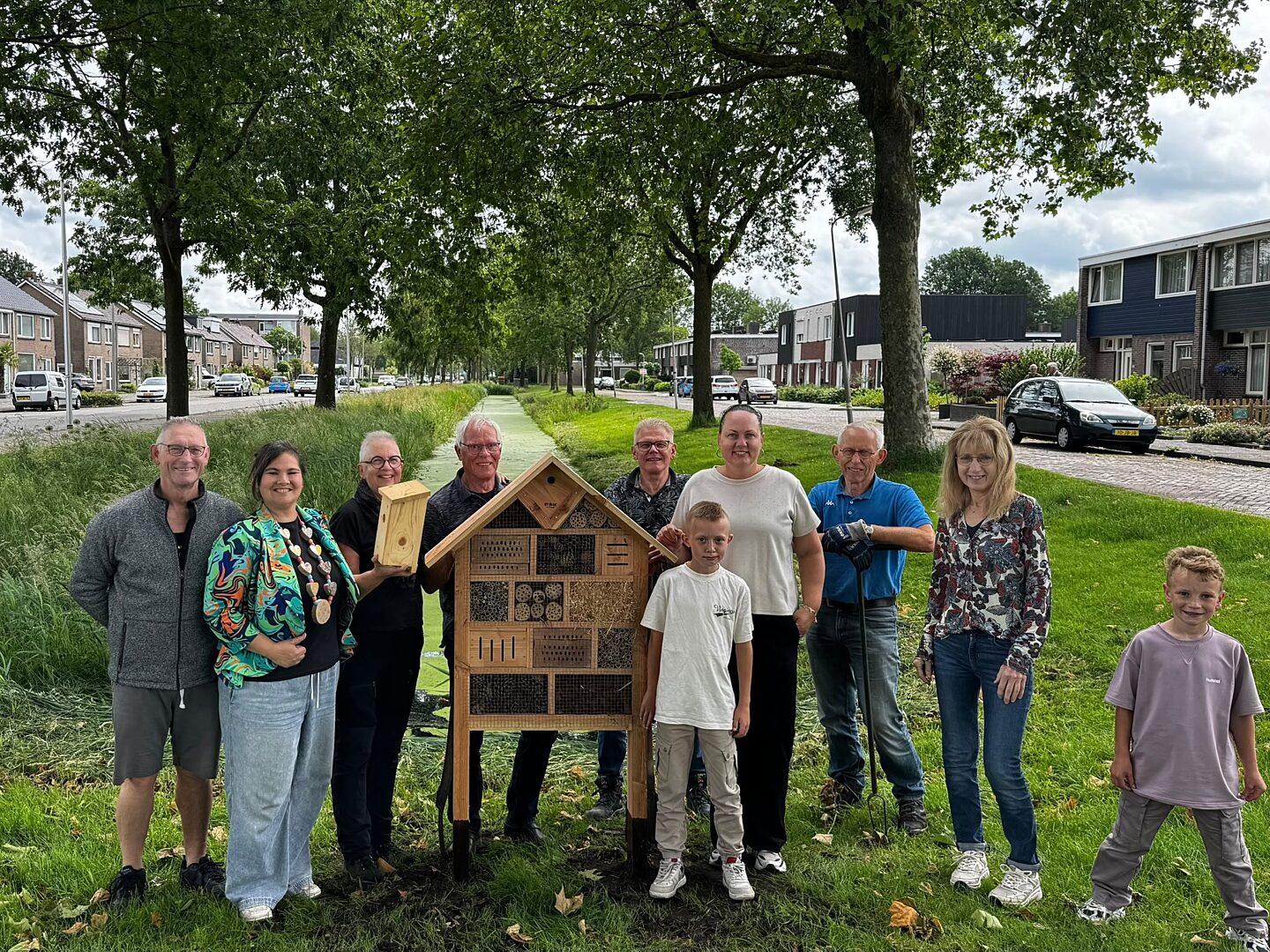 Bewoners maken van Boekweitlaan een bloeiende plek