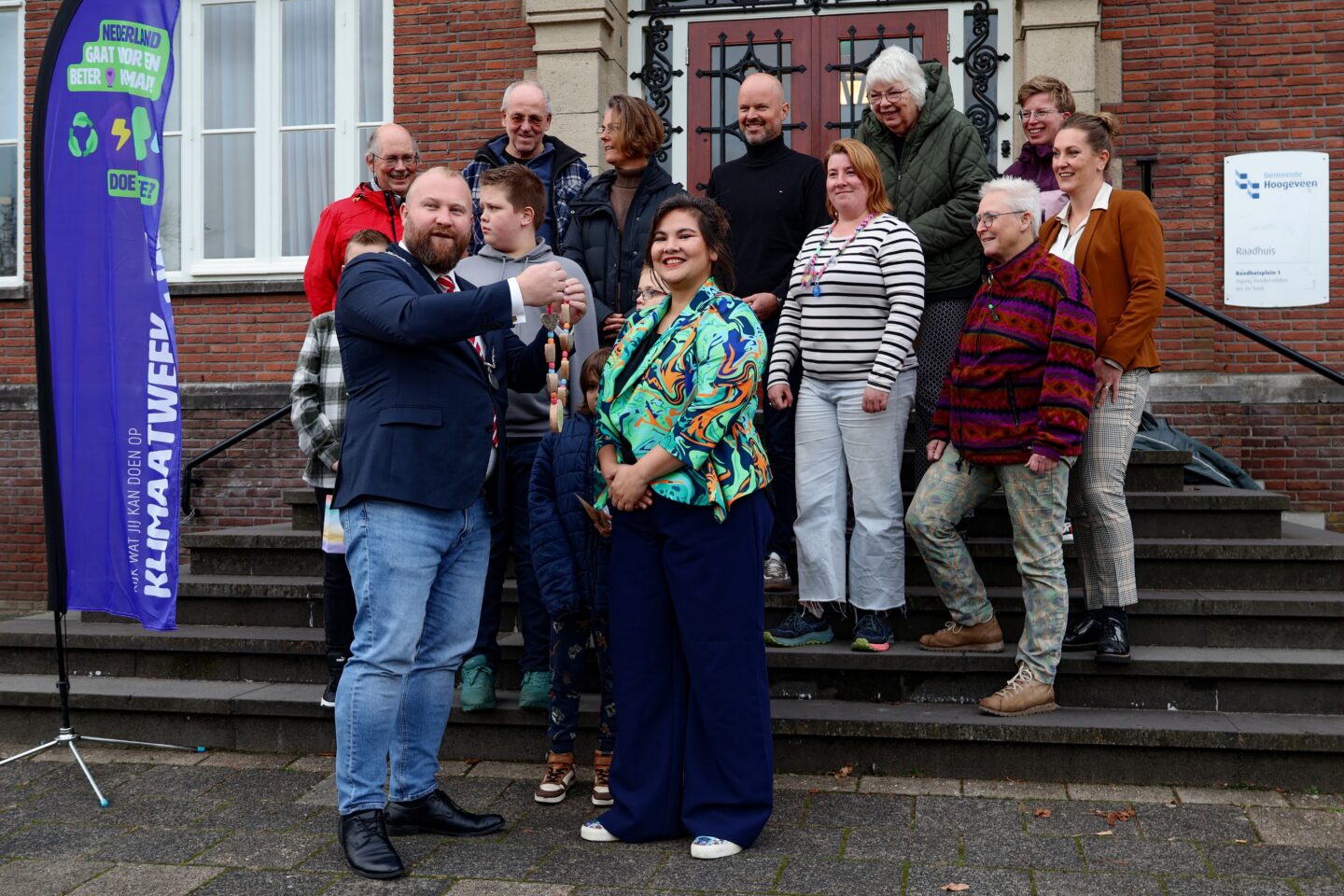 Klimaatburgemeester Dewy Mulder