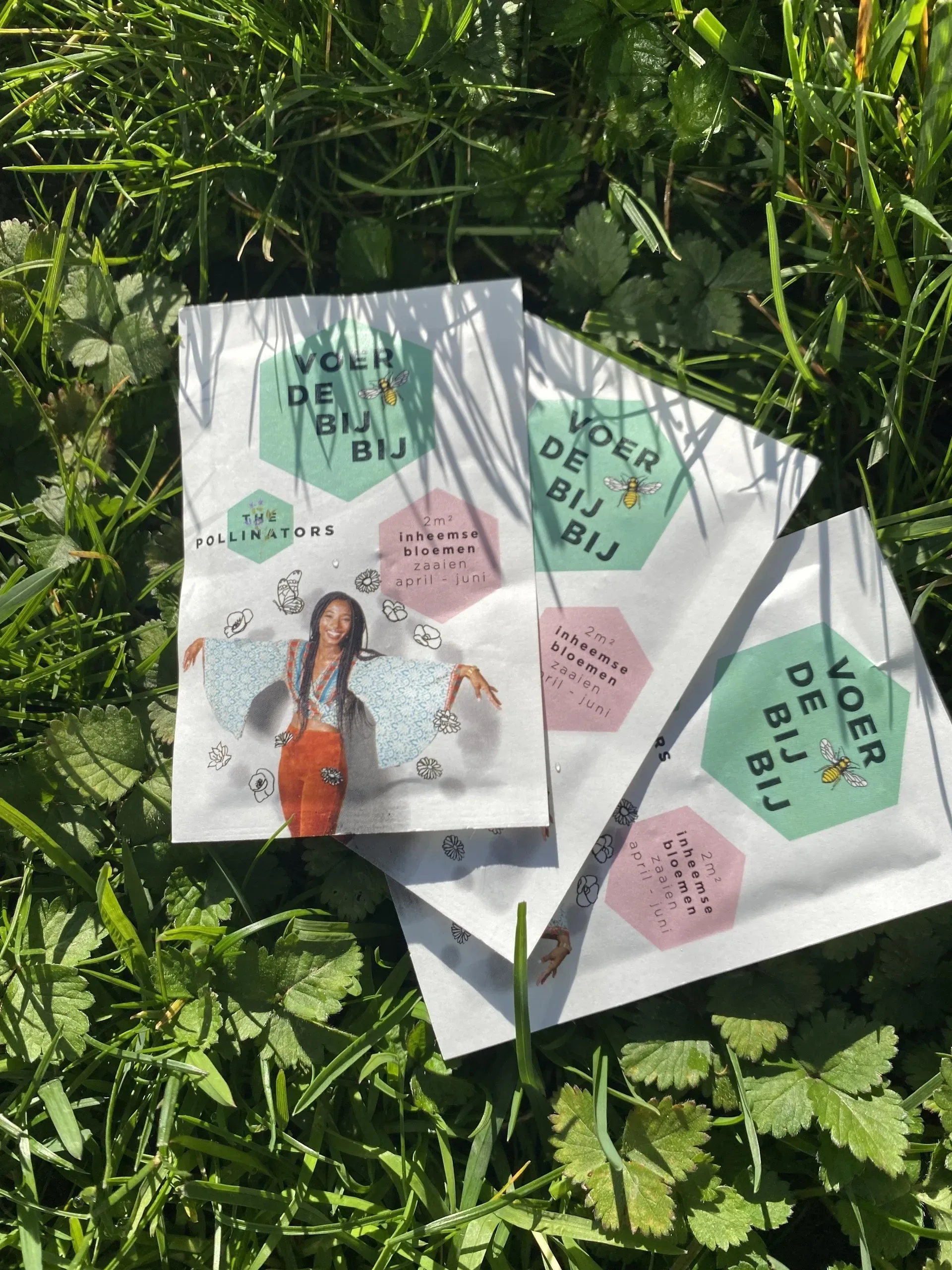 Gratis zakje met bloemzaad