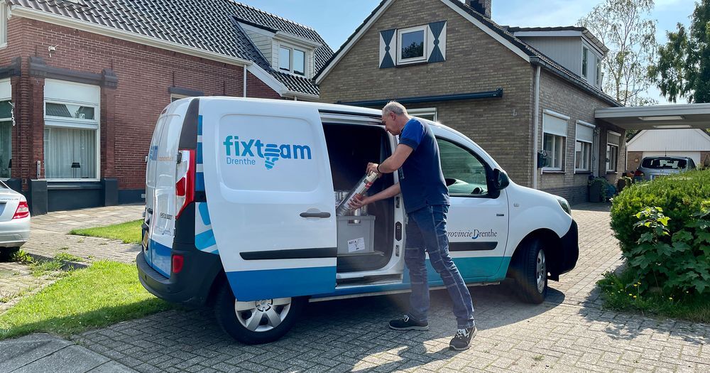 Fixteam helpt met kleine isolatie aanpassingen