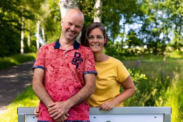 Yvonne en David Camping De Oosterweide
